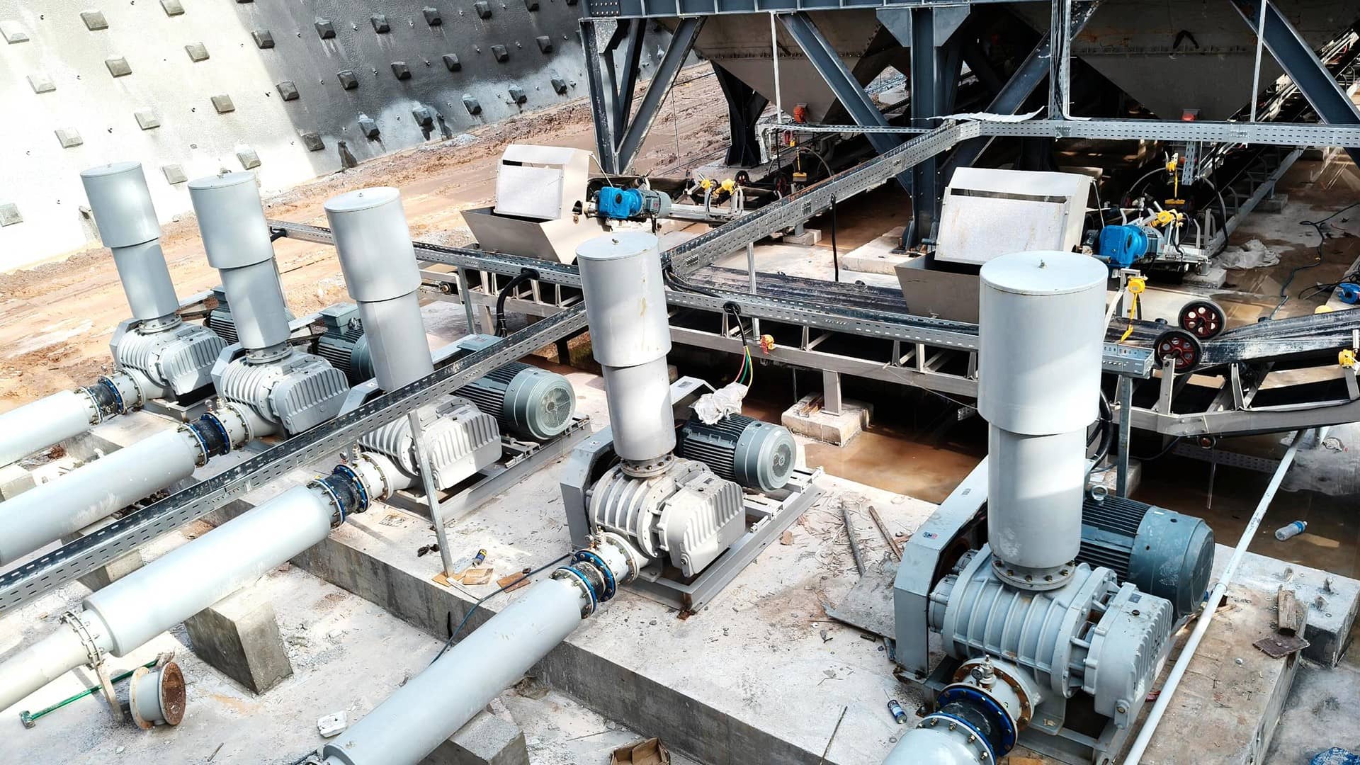 干卵石氣力輸送