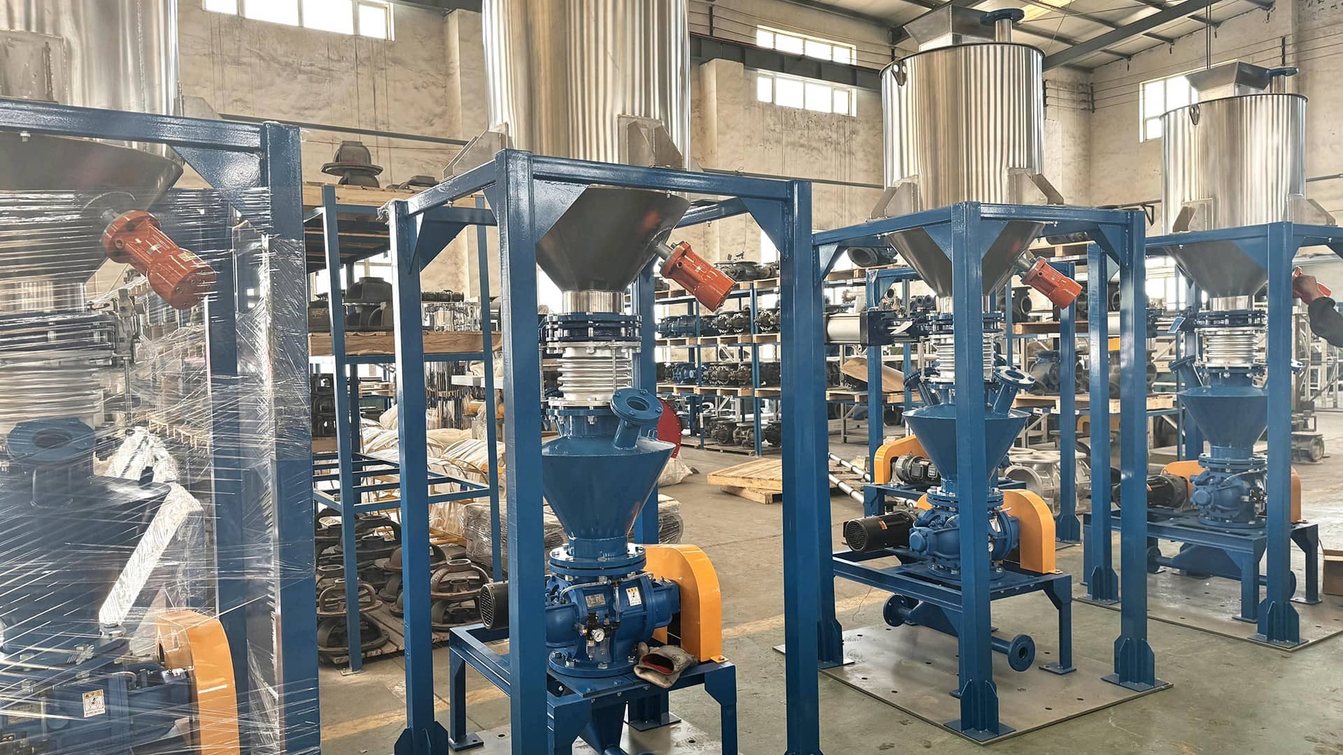 沉淀硫酸鋇氣力輸送機(jī)廠家 沉淀硫酸鋇氣力輸送機(jī)廠家